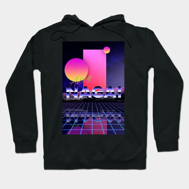 Synthwave Hoodie by nagai